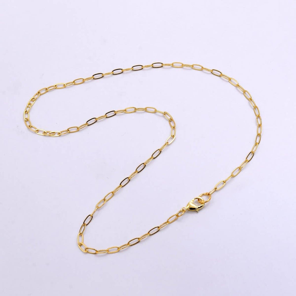 14K GF Paperclip