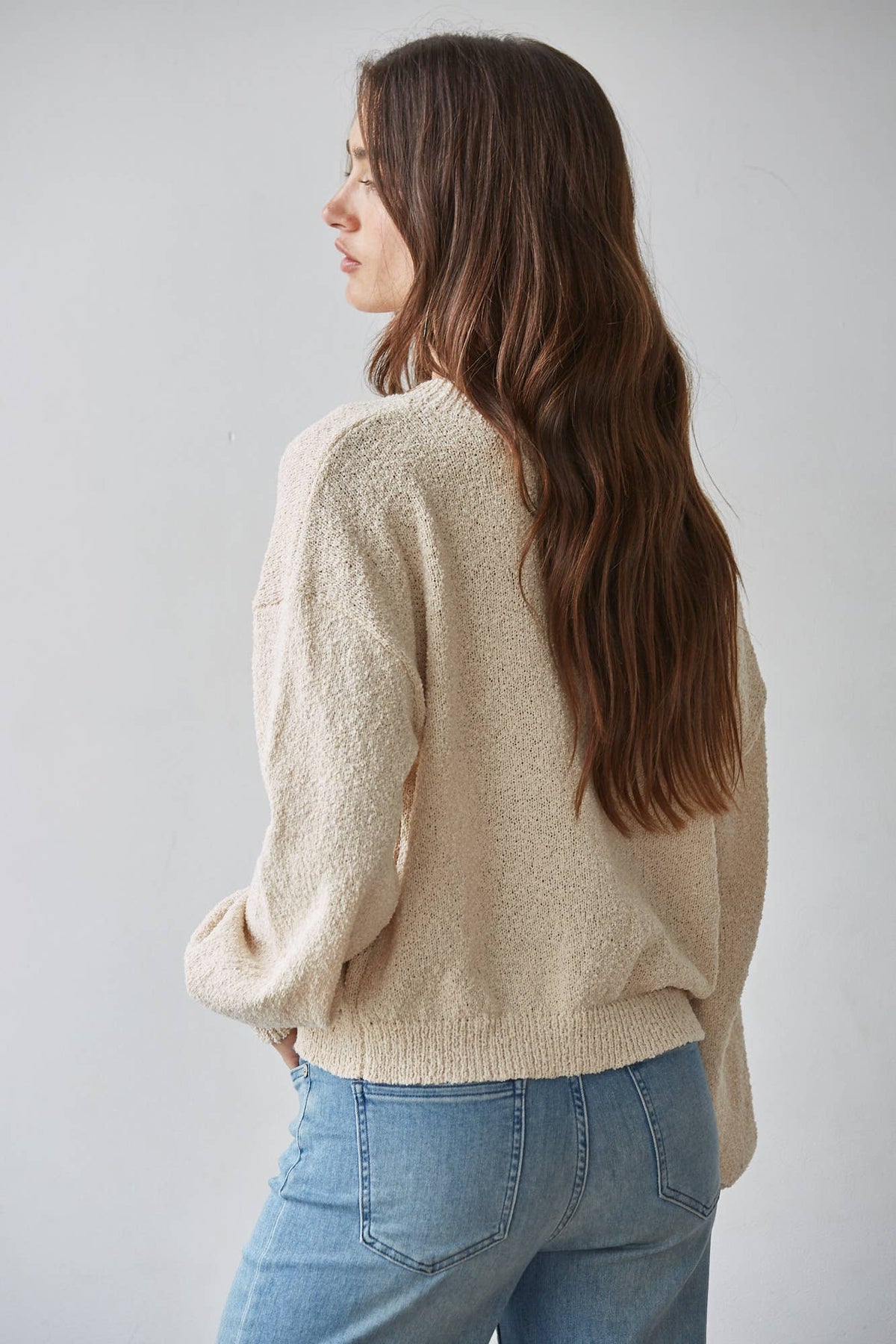 Knit Round Neck Long Sleeve