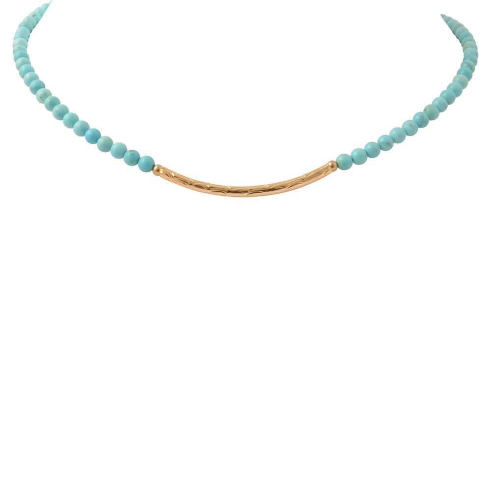 Blue Turquoise Necklace