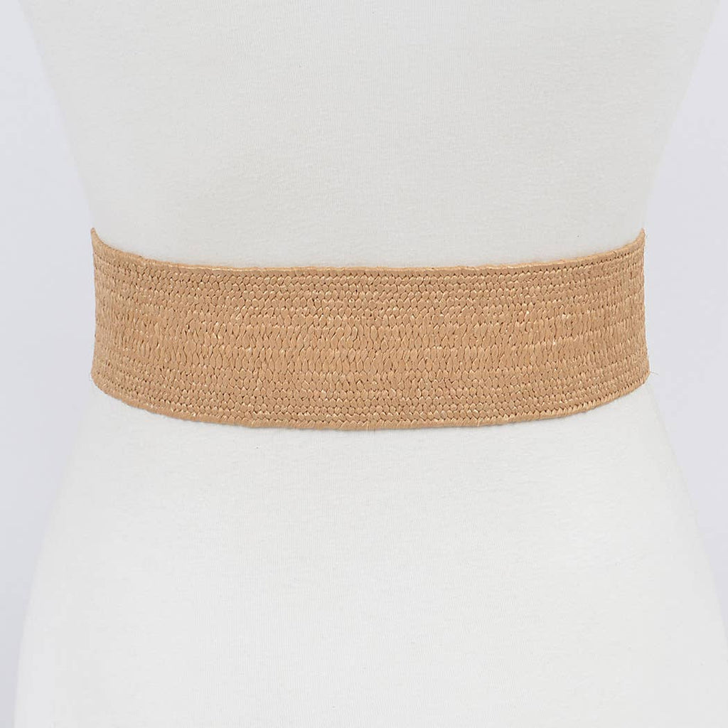 Pearl Buckle Elastic Belt