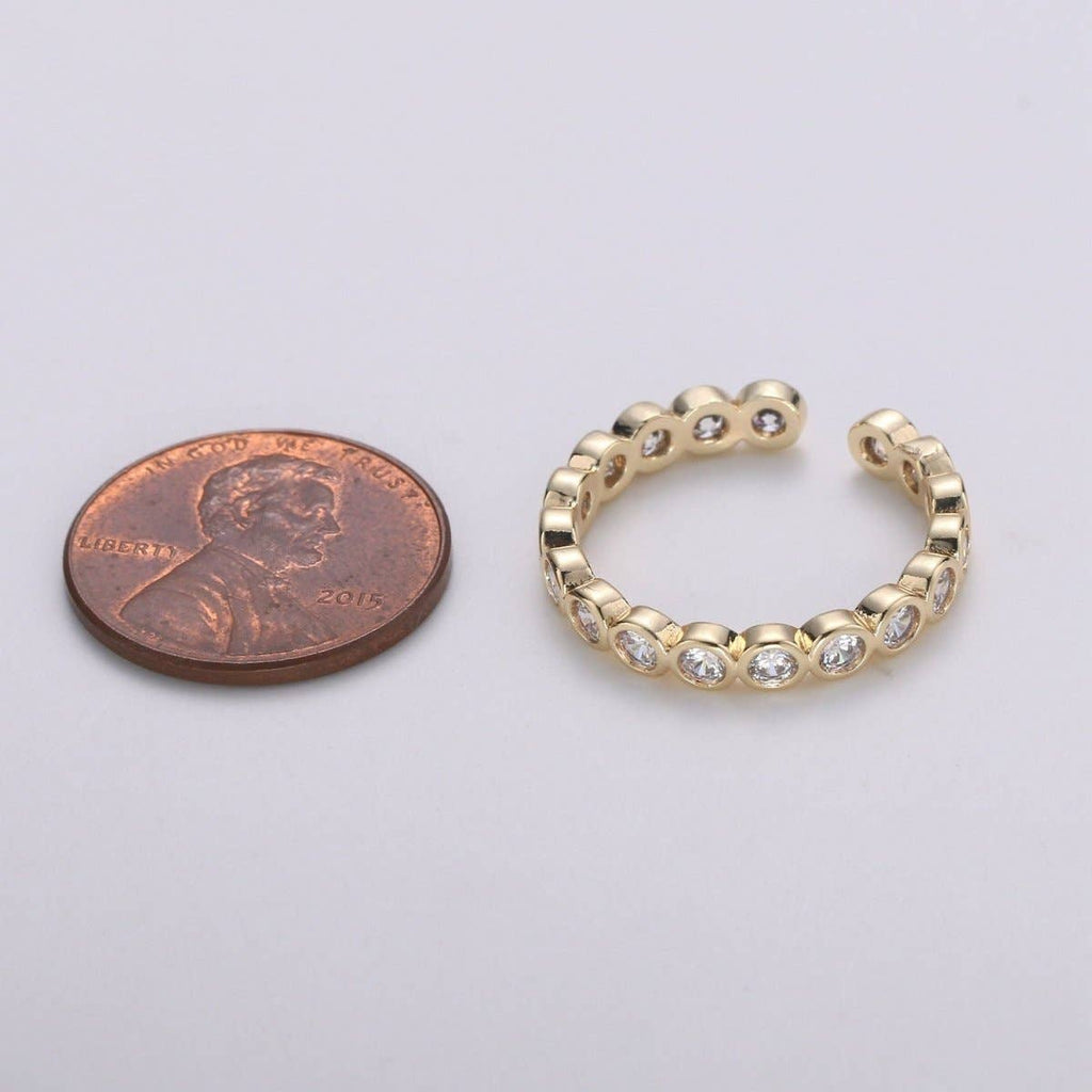 GF CZ Round Ring