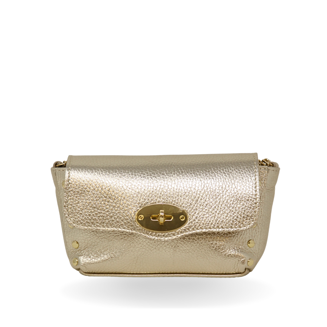 ITALIAN LEATHER CROSSBODY BAG