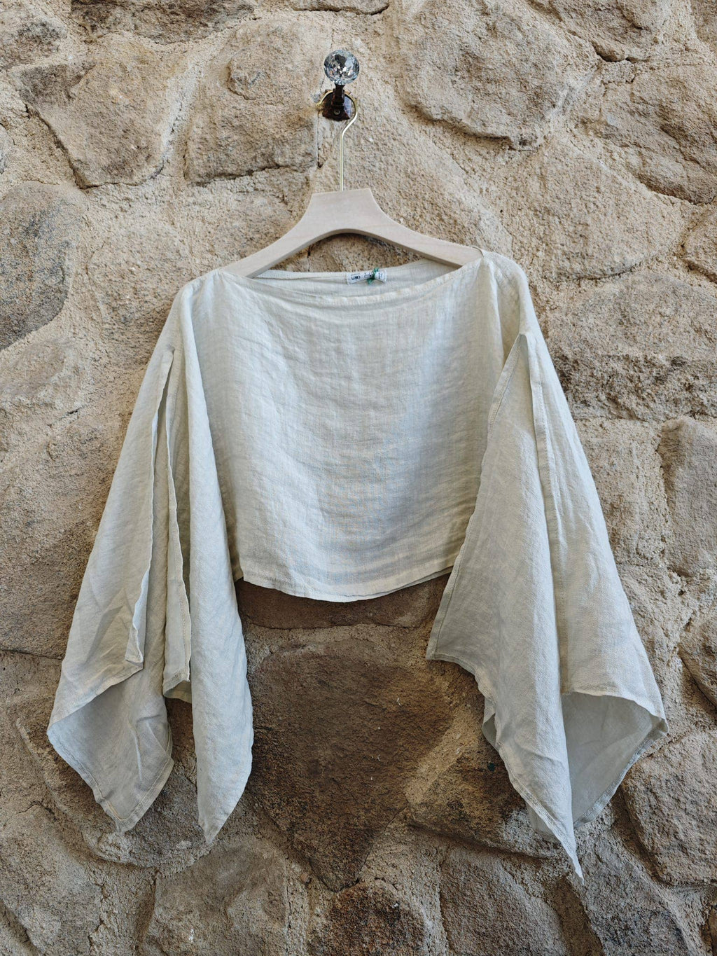 Linen Blouse w/long sleeves