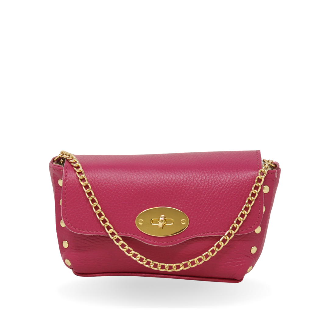 ITALIAN LEATHER CROSSBODY BAG