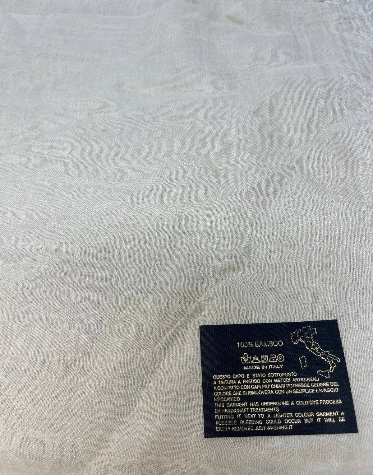 BLACK BAMBOO PASHMINA