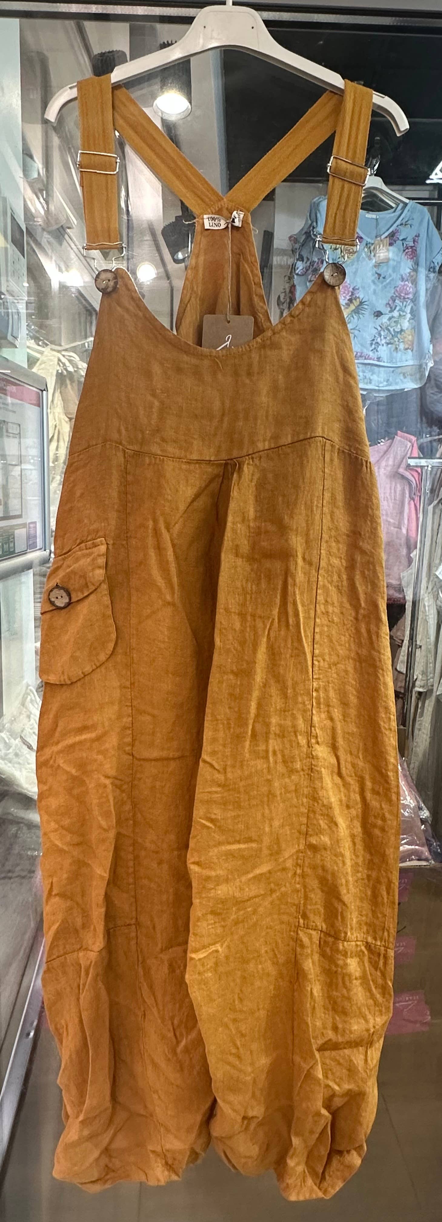 100% Italian Linen jumpsuit