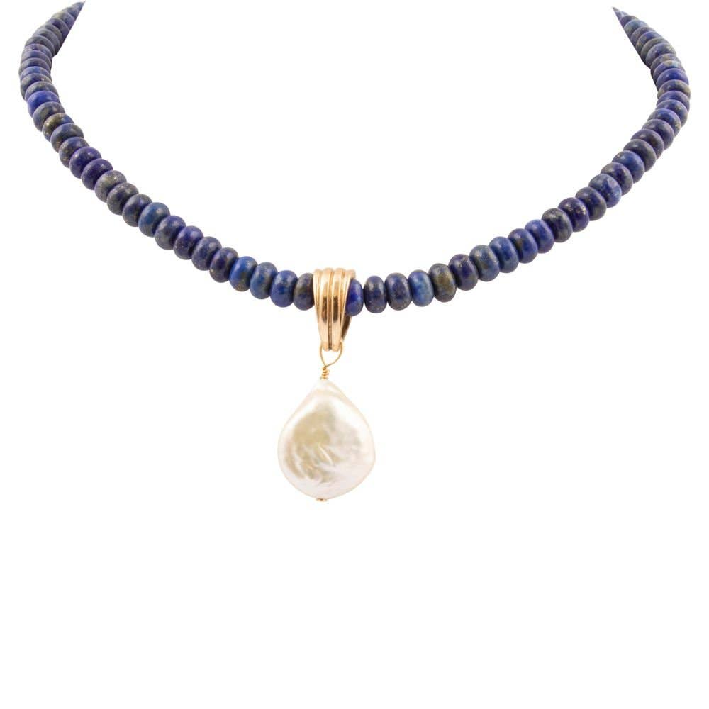 Blue Lapis Mother of Pearl
