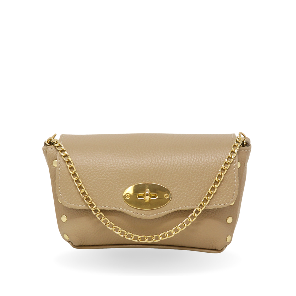 ITALIAN LEATHER CROSSBODY BAG
