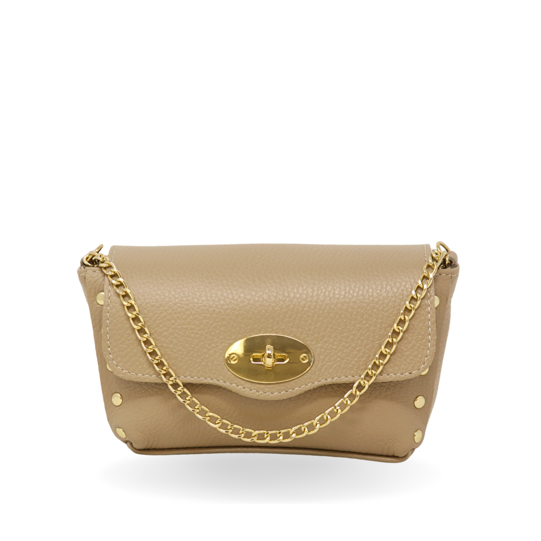 ITALIAN LEATHER CROSSBODY BAG