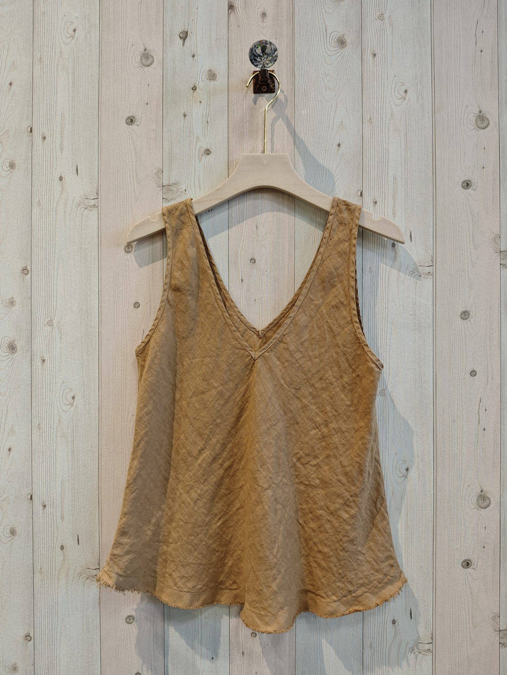 Sleeveless Tank 100% Linen – view 4