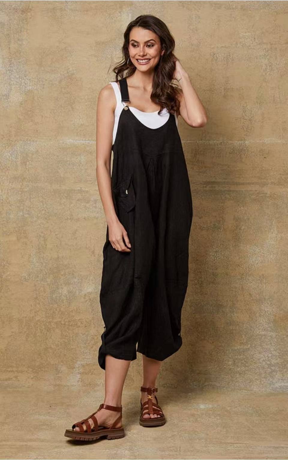 100% Italian Linen jumpsuit