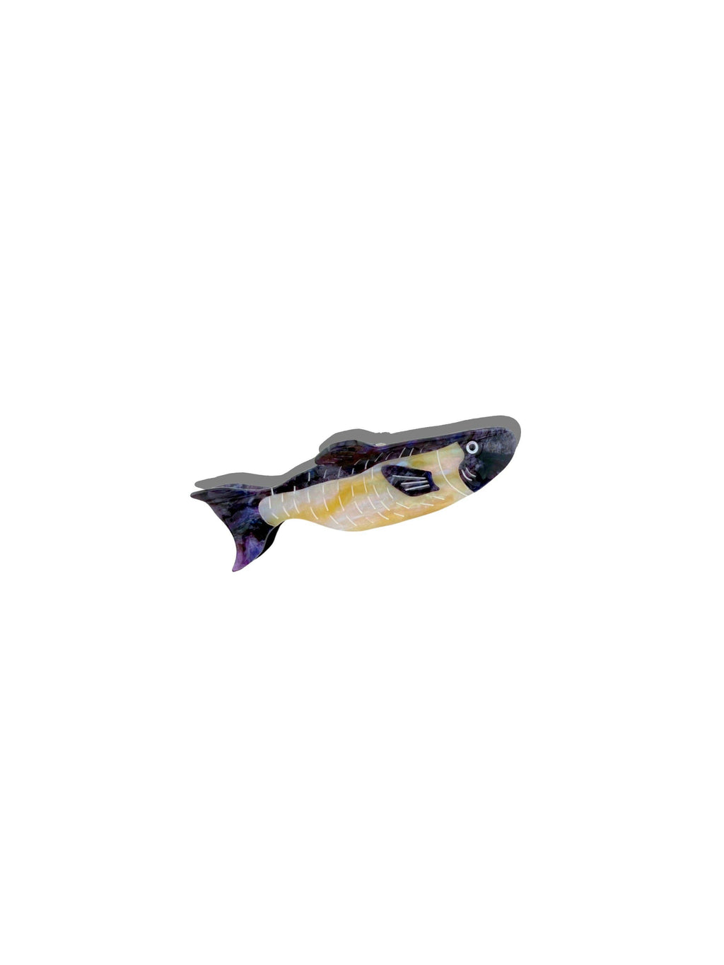 Hand-painted Wild Sardine Claw Hair Clip | Eco-Friendly