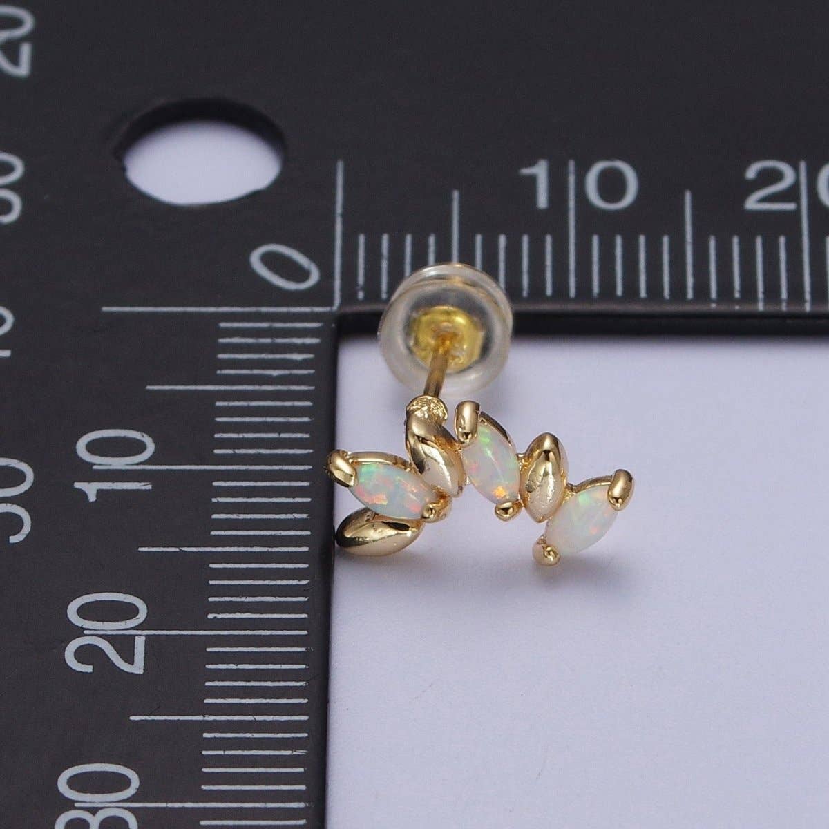 14K GF Opal