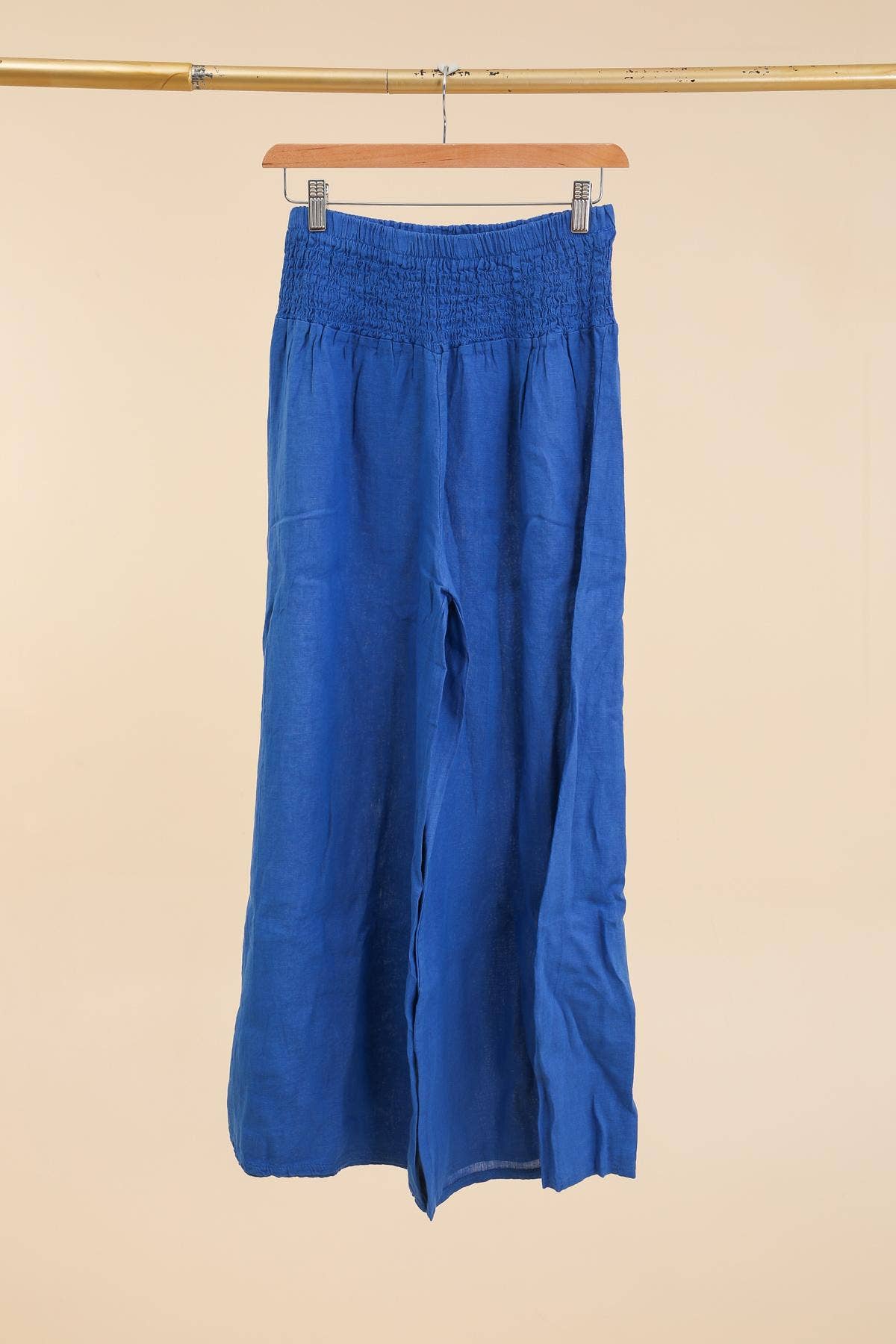 100% Linen Wide Leg Pants