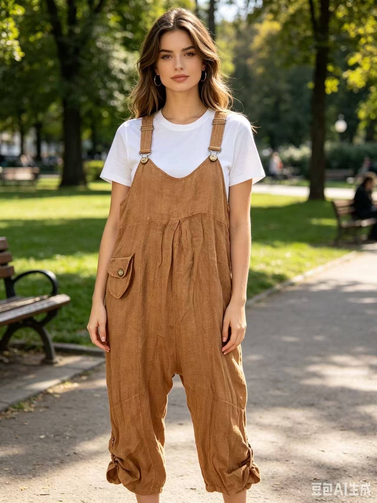 100% Italian Linen jumpsuit