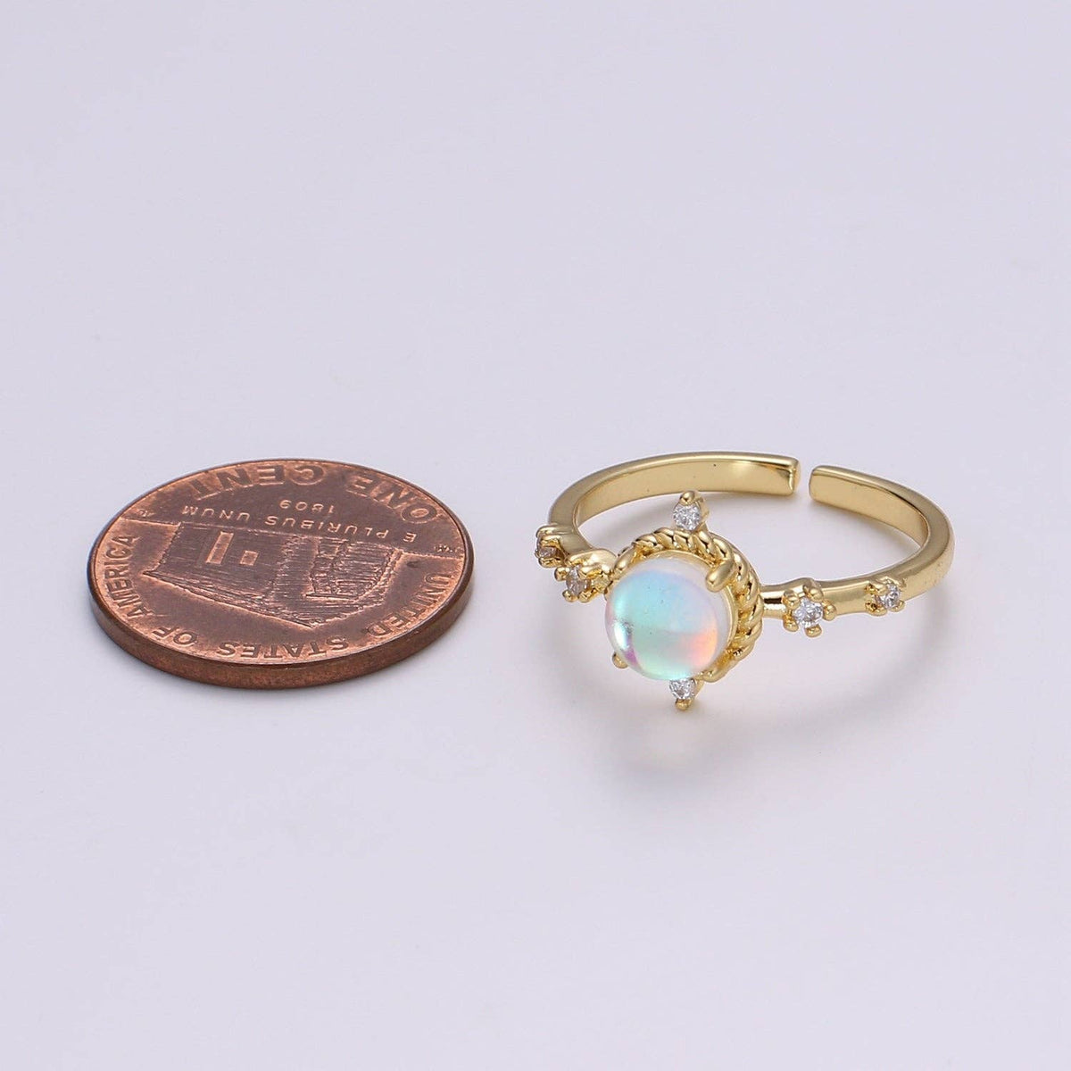 Moonstone Celestial Ring – view 3