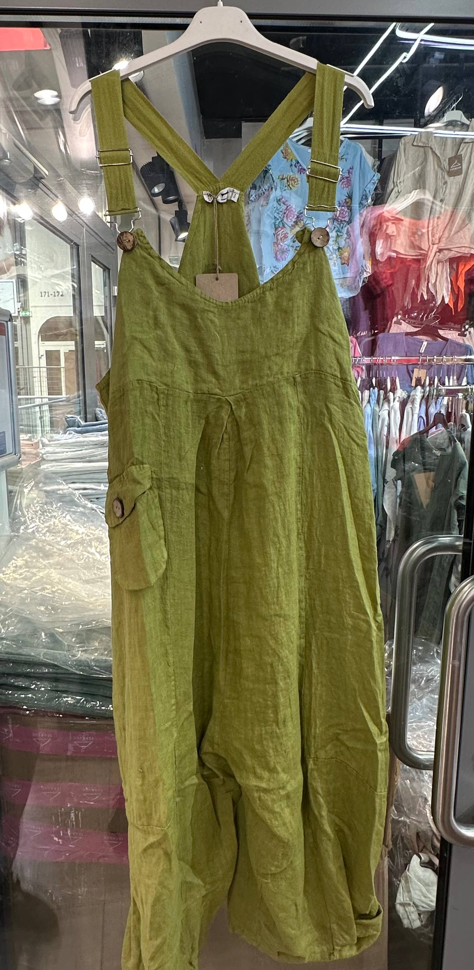 100% Italian Linen jumpsuit