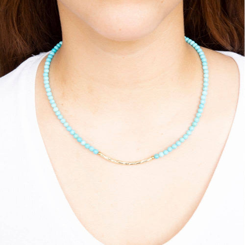 Blue Turquoise Necklace