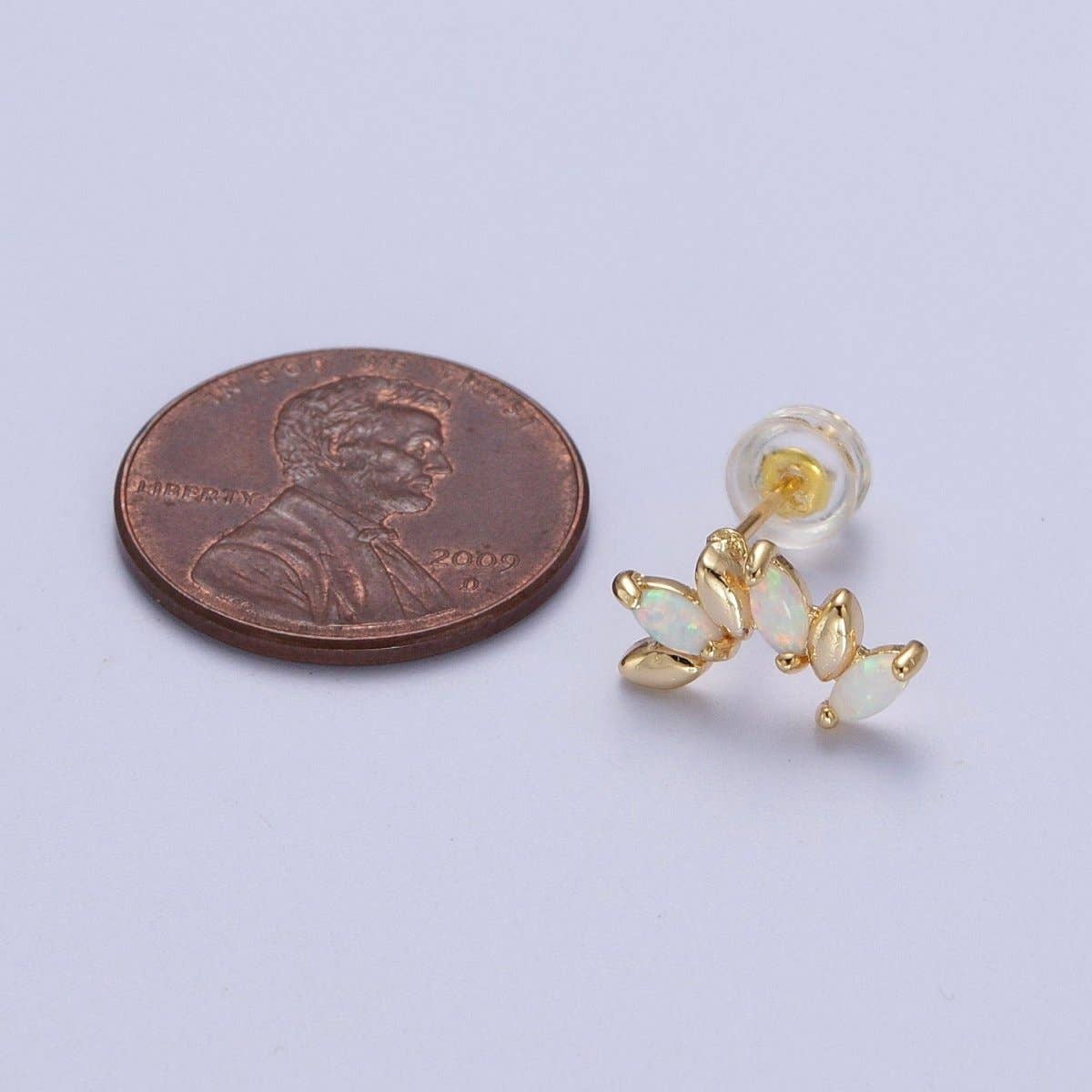 14K GF Opal
