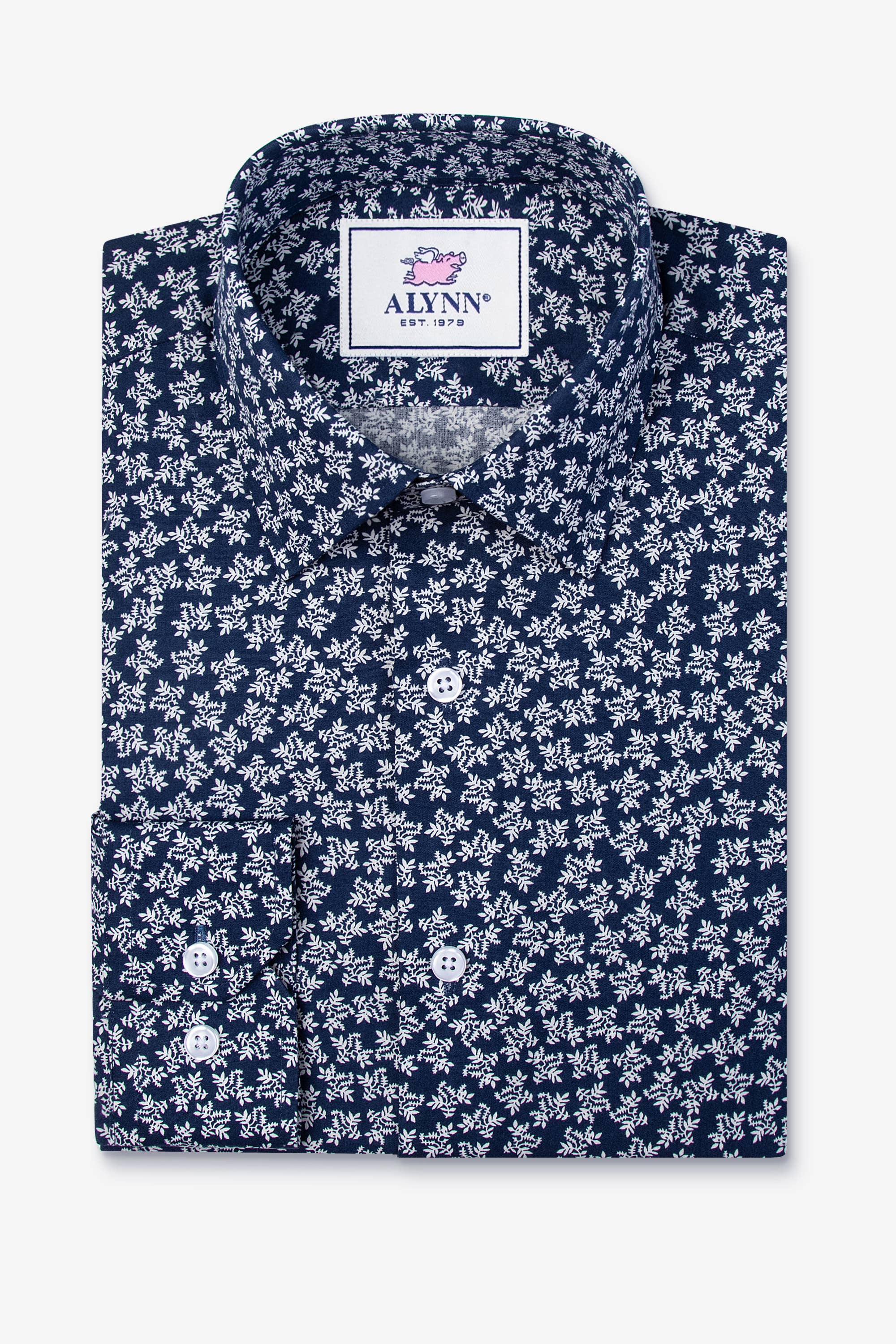 Brooks Floral Untuckable Slim Fit Dress Shirt by Alynn – Brooklyn Boutique Brooks Floral Untuckable Slim Fit Dress Shirt by Alynn – Brooklyn Boutique