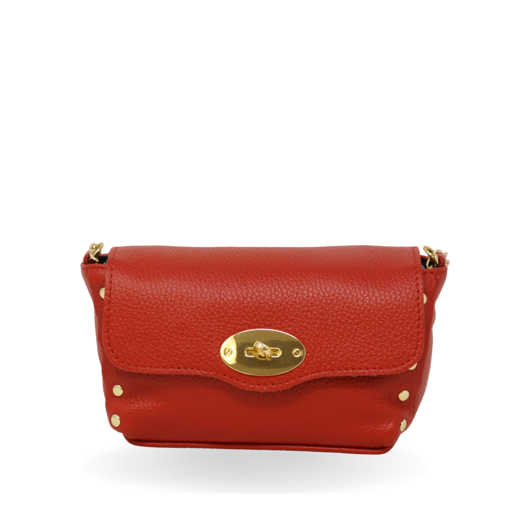 ITALIAN LEATHER CROSSBODY BAG