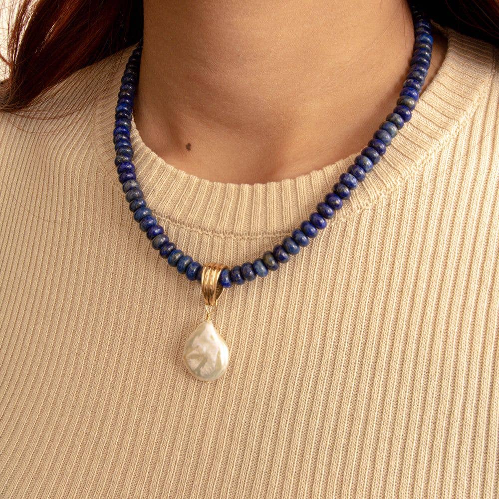 Blue Lapis Mother of Pearl