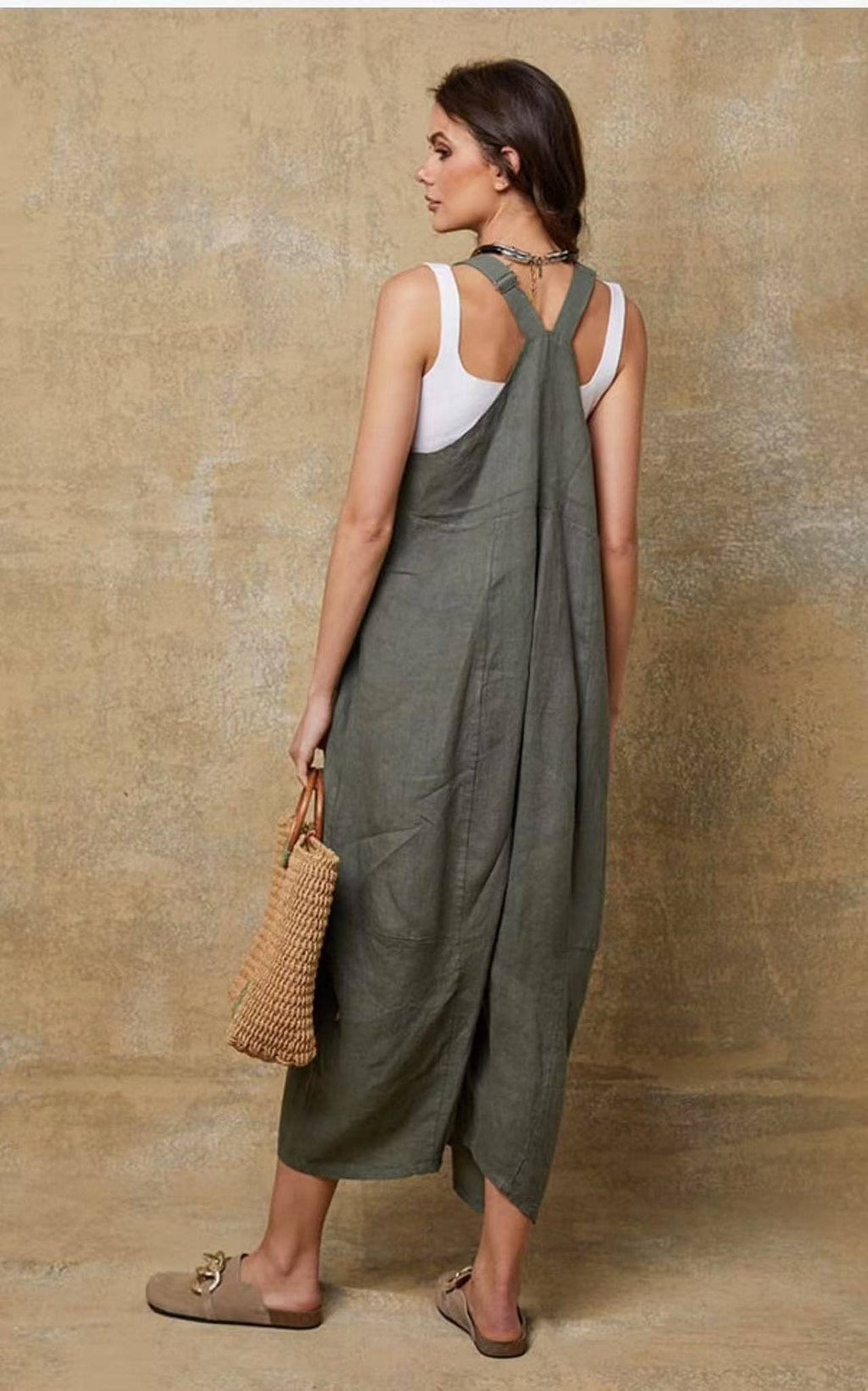 100% Italian Linen jumpsuit
