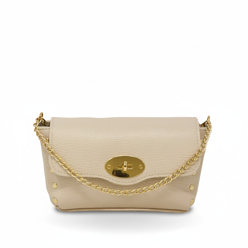 ITALIAN LEATHER CROSSBODY BAG