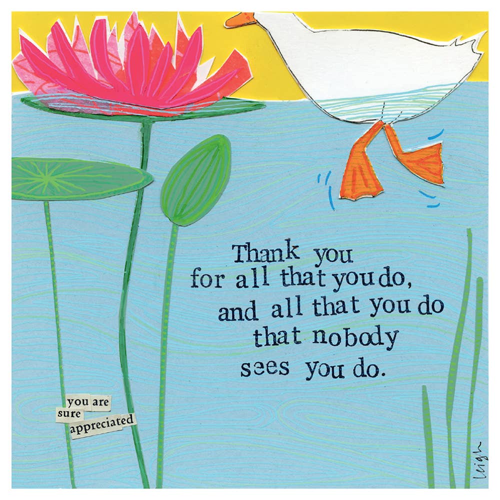 ALL THAT YOU DO THANK YOU