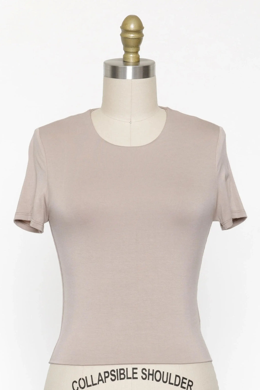 Rayon Modal Basic Crop Top