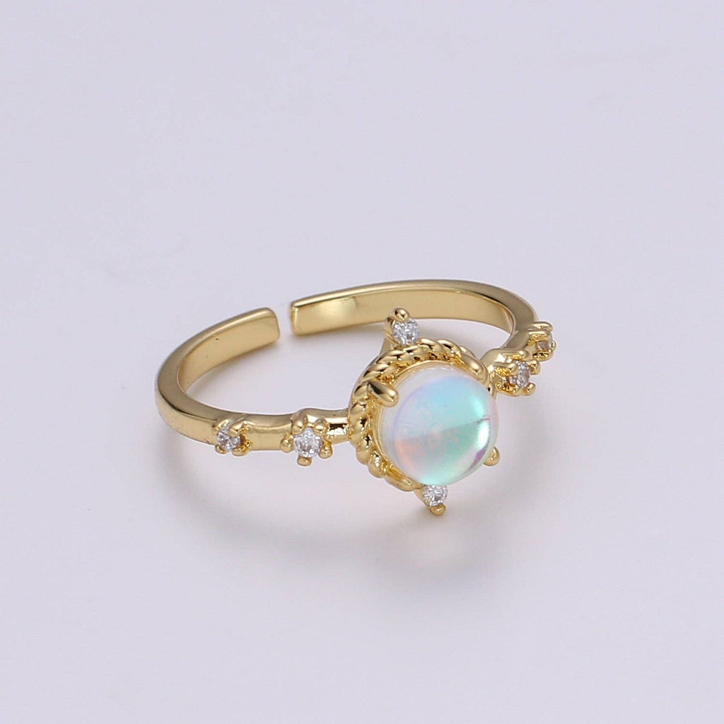 Moonstone Celestial Ring