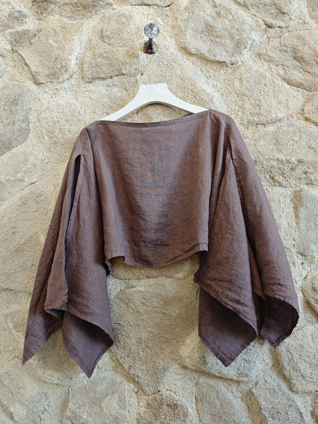 Linen Blouse w/long sleeves