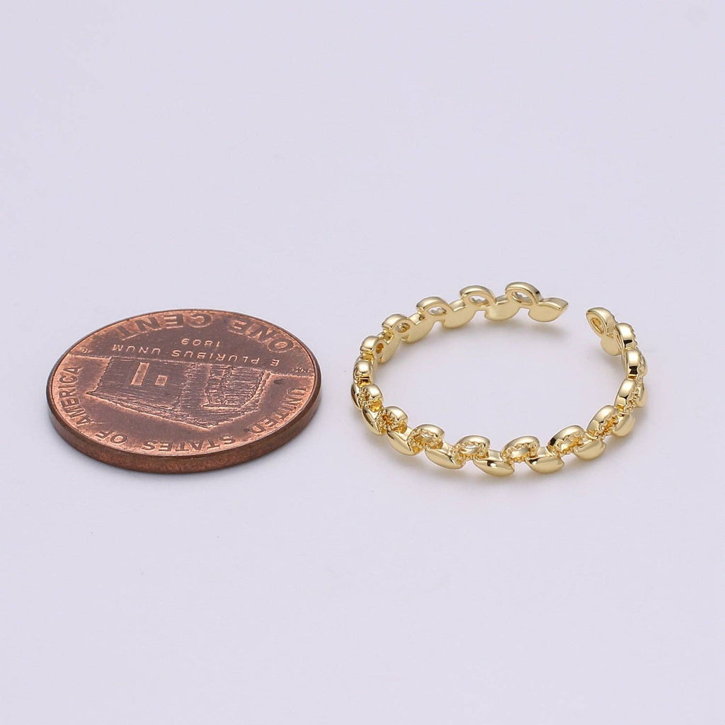 GF Leaf Ring