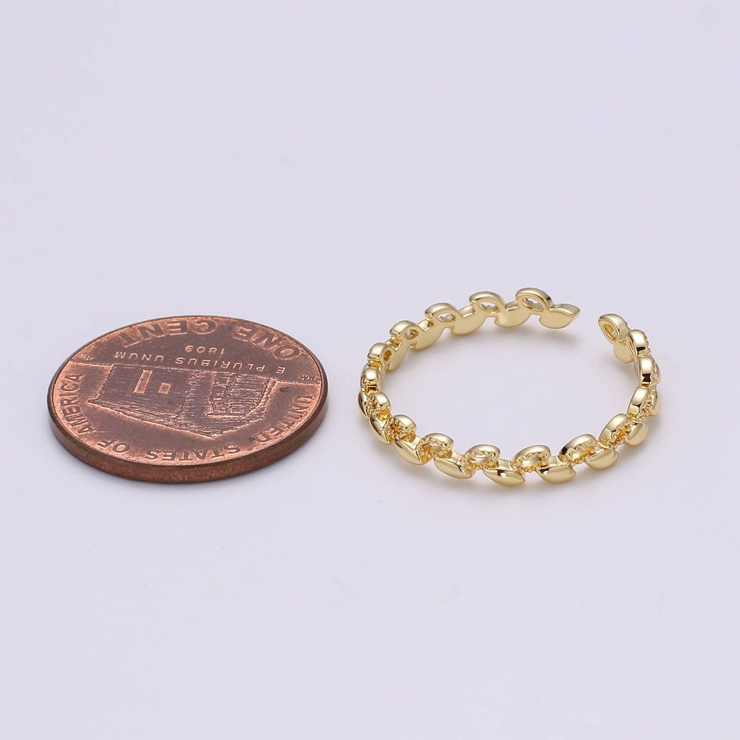 GF Leaf Ring