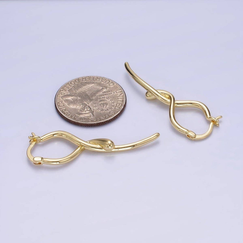 14K GF Snake