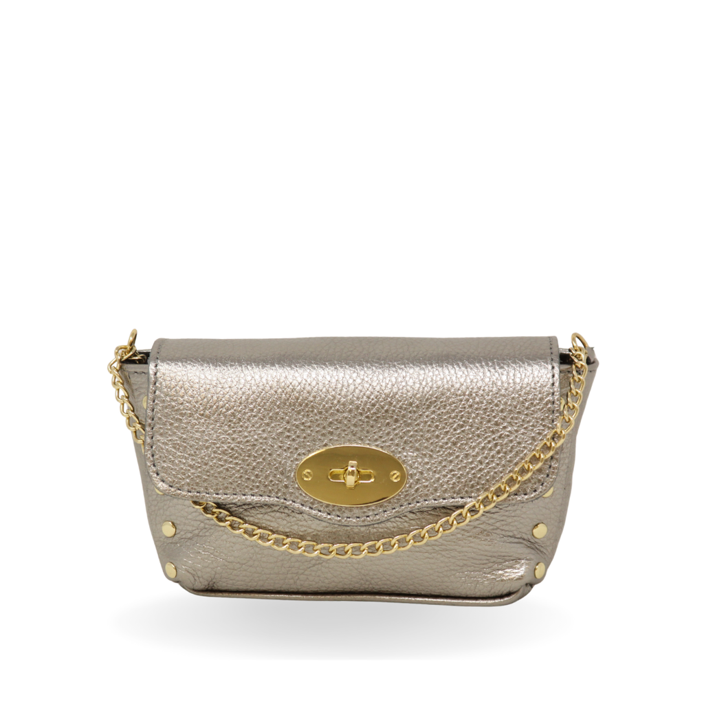 ITALIAN LEATHER CROSSBODY BAG