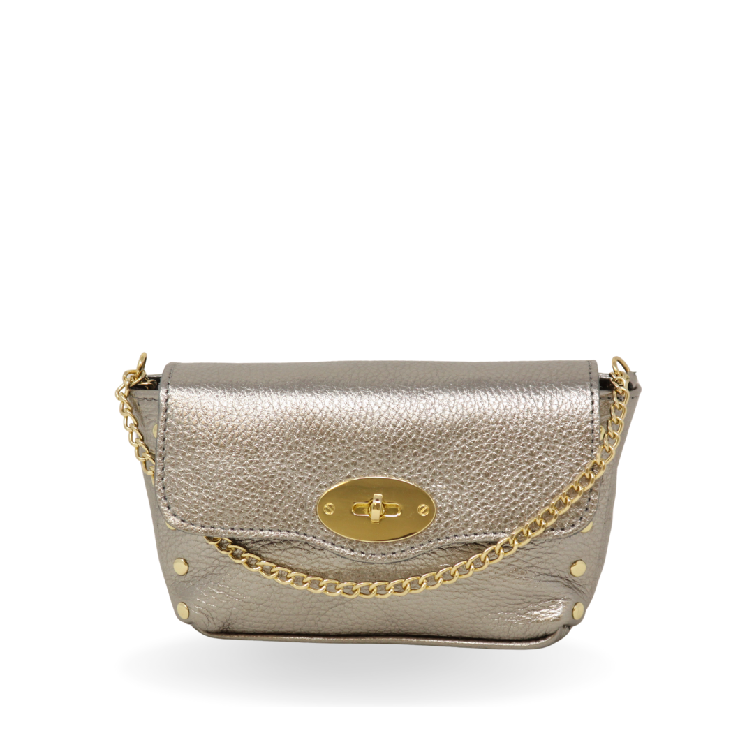 ITALIAN LEATHER CROSSBODY BAG