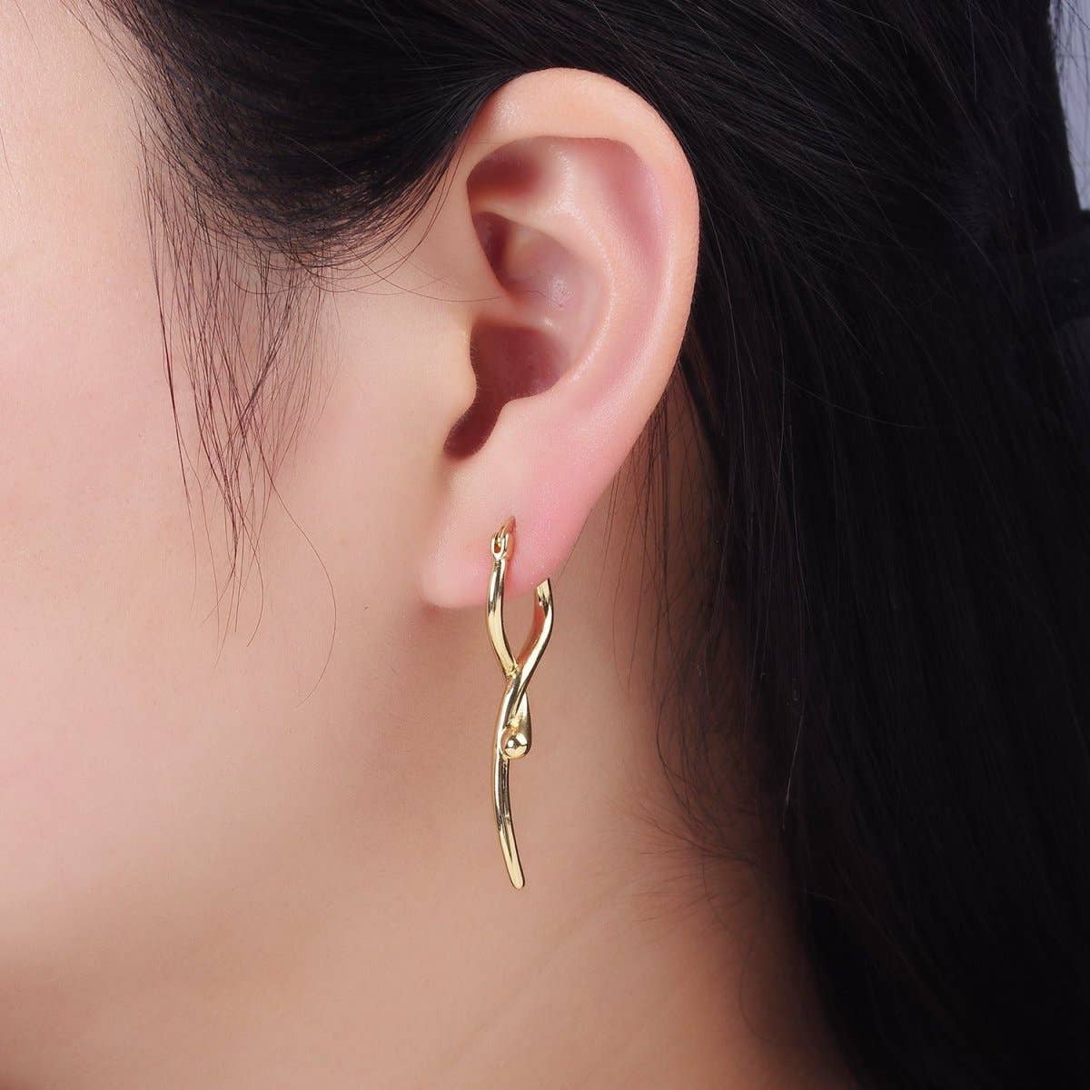 14K GF Snake