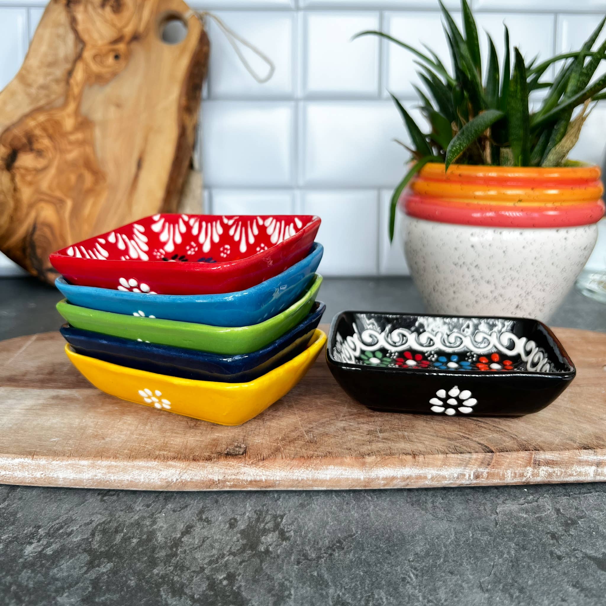 Hand painted Ceramic Colorful Bowl