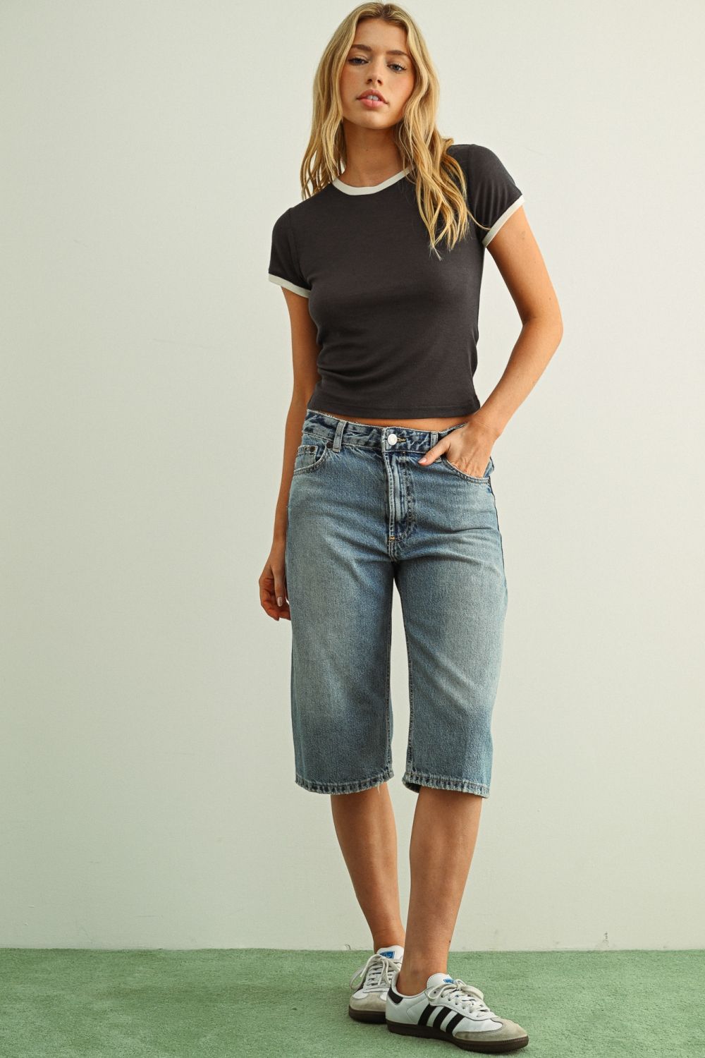 ESSENTIAL RINGER SHORT SLEEVE TEE