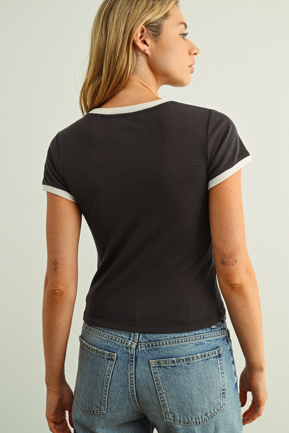 ESSENTIAL RINGER SHORT SLEEVE TEE