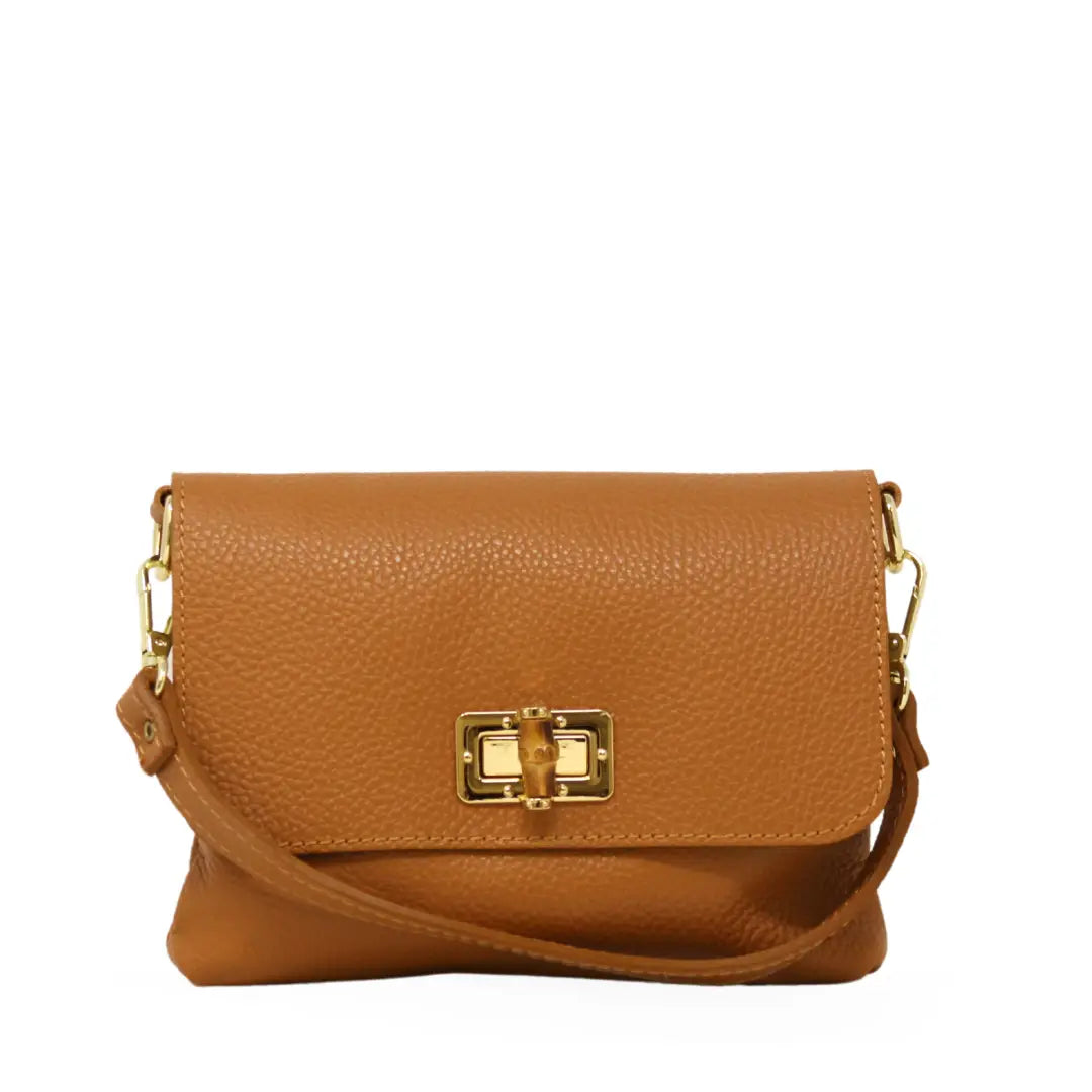 LEATHER CLUTCH CROSSBODY BAG
