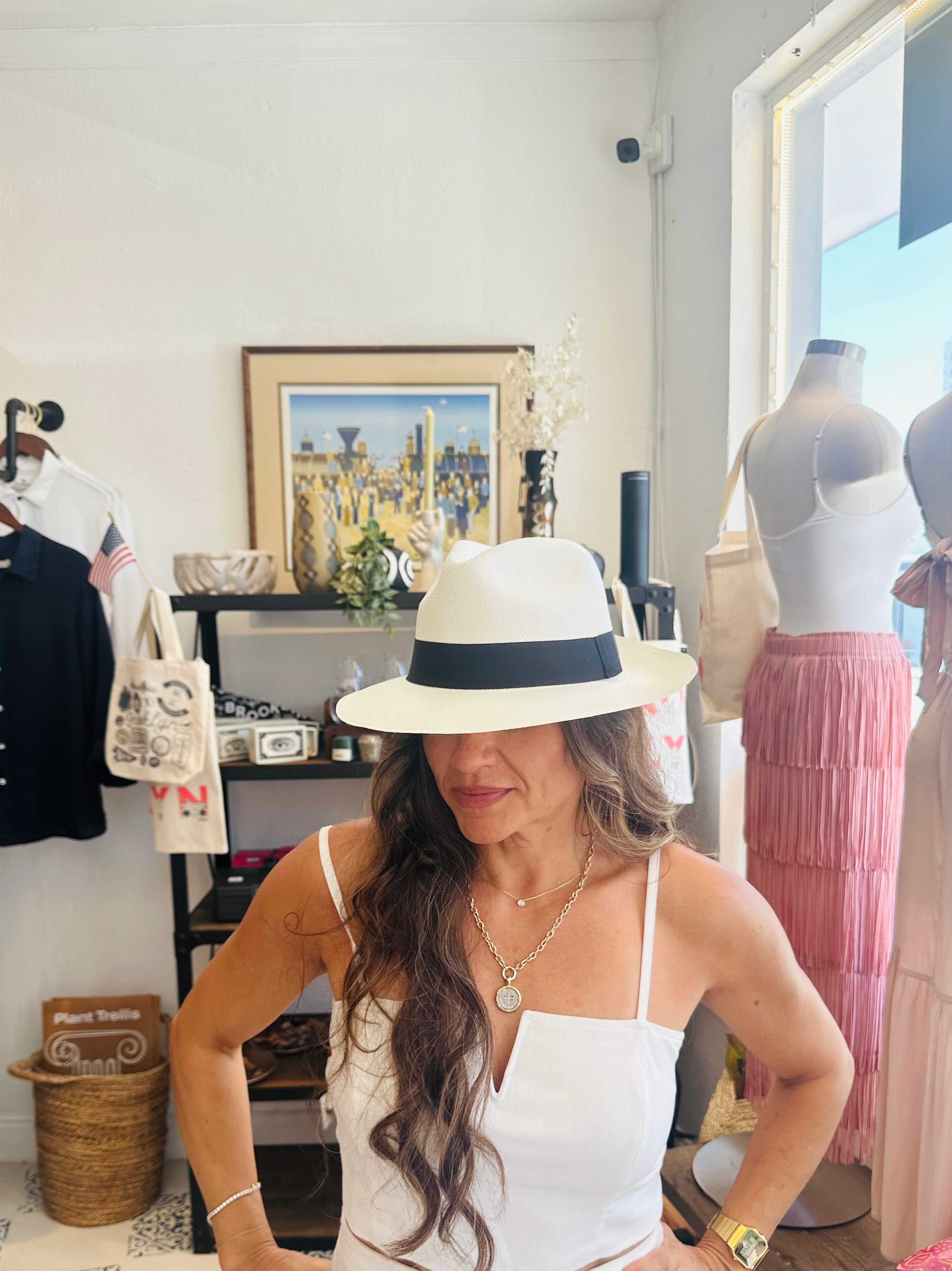Classic HandMade Ecuadorian Fedora