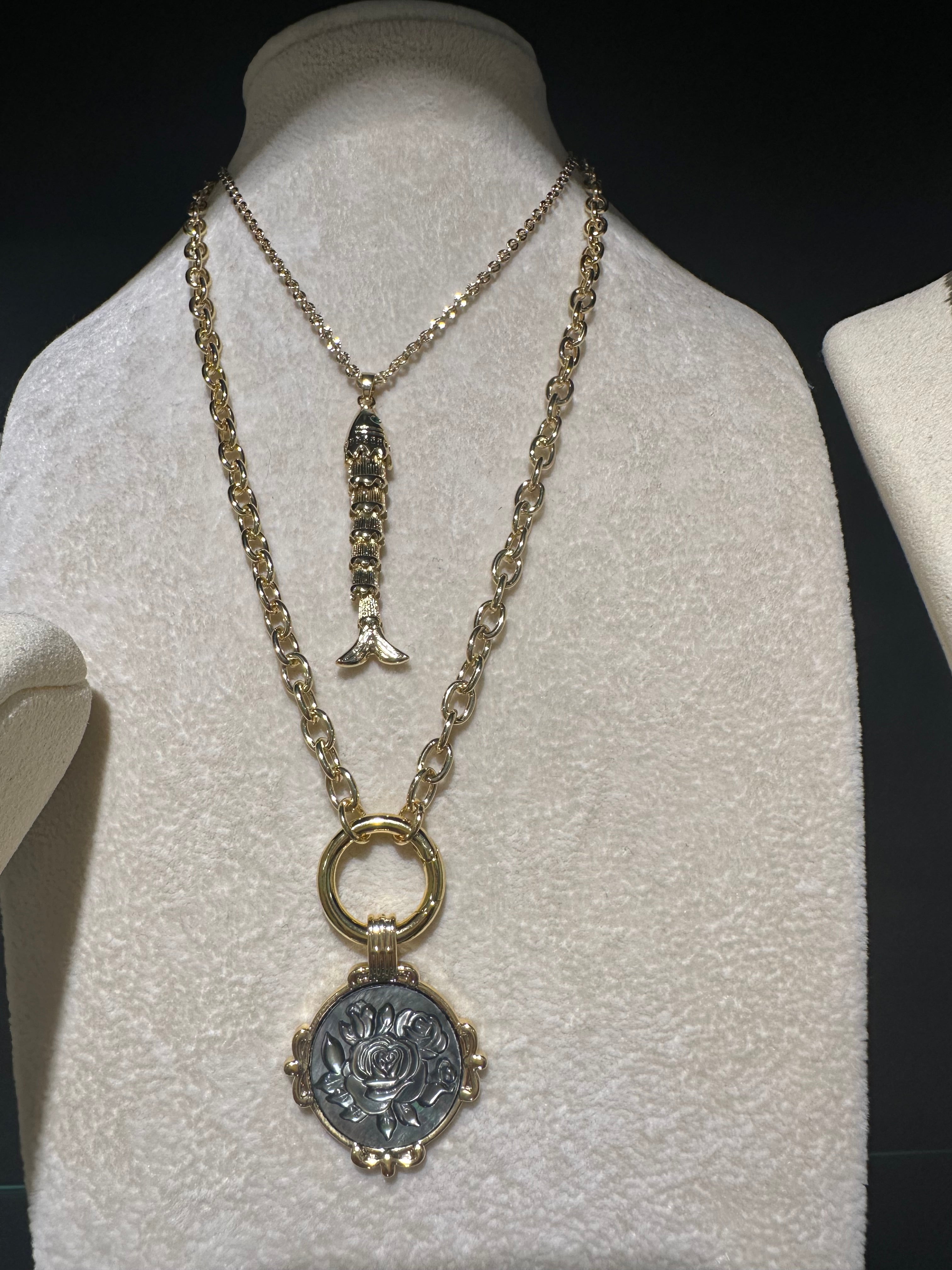 18K GF Pearl Rose