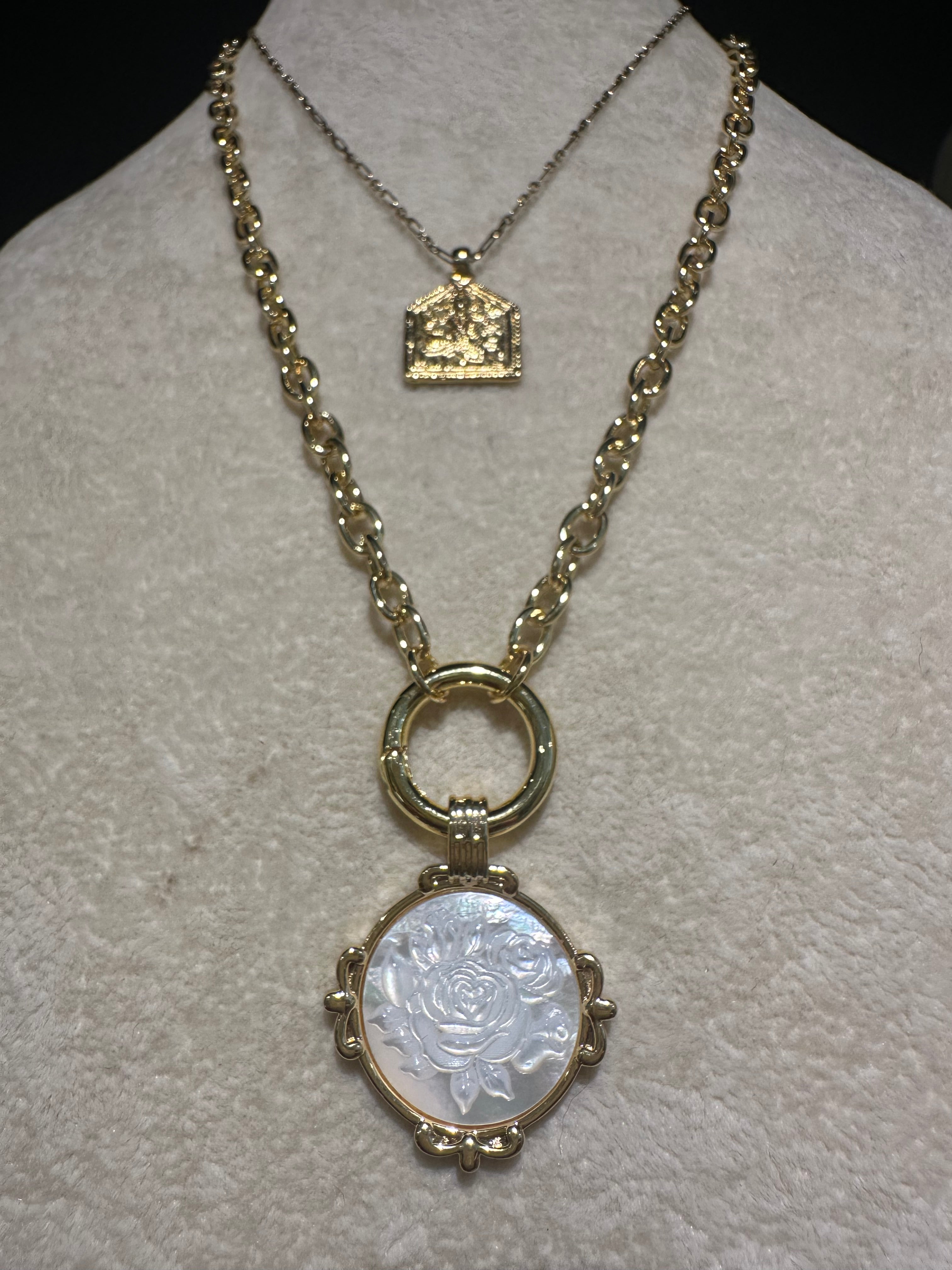 18K GF Pearl Rose