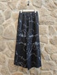 PRINTED 100% LINEN PANTS