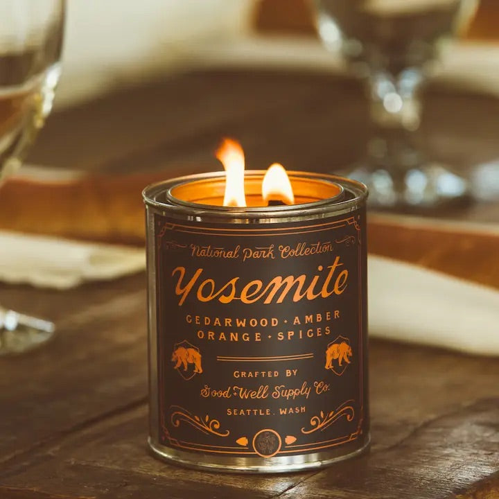 Yosemite National Park Candle 8oz and 14oz