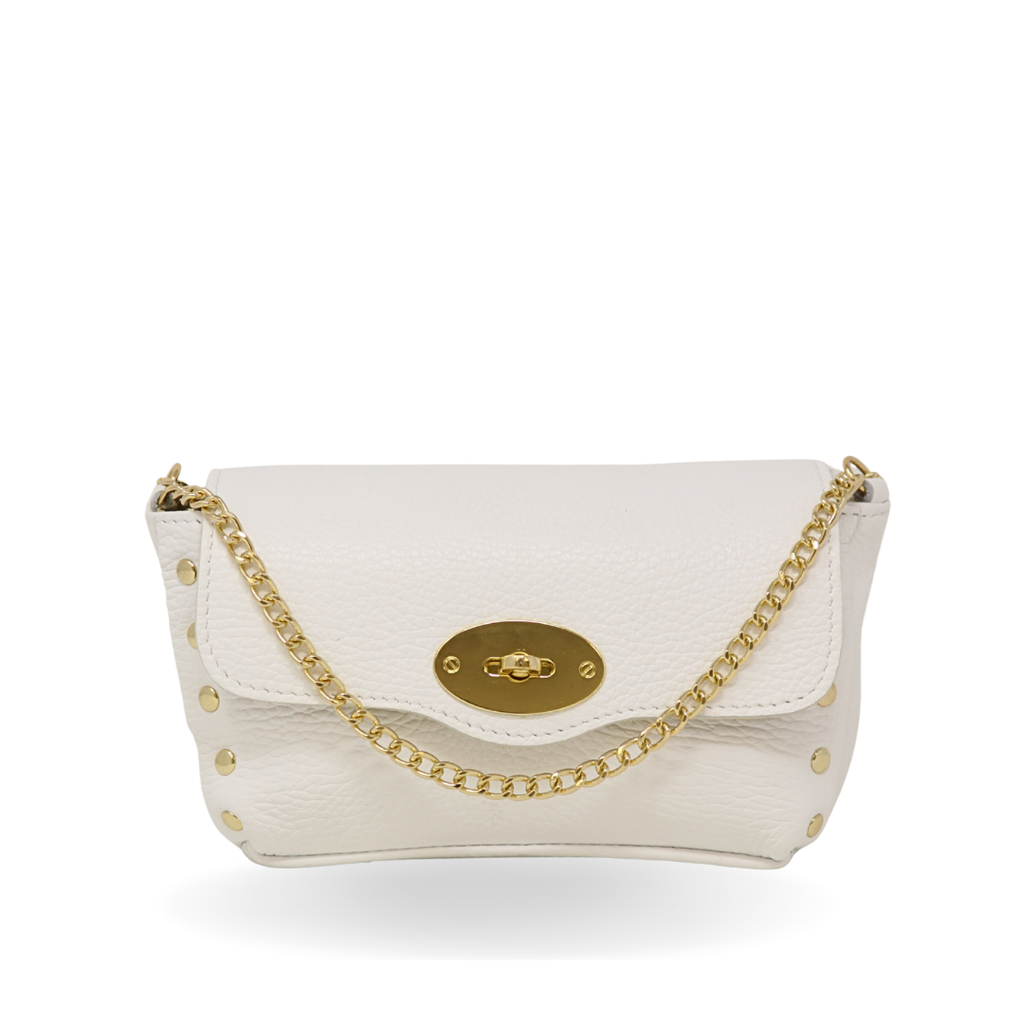 ITALIAN LEATHER CROSSBODY BAG