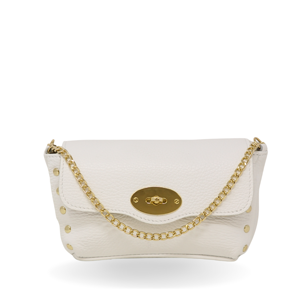 ITALIAN LEATHER CROSSBODY BAG