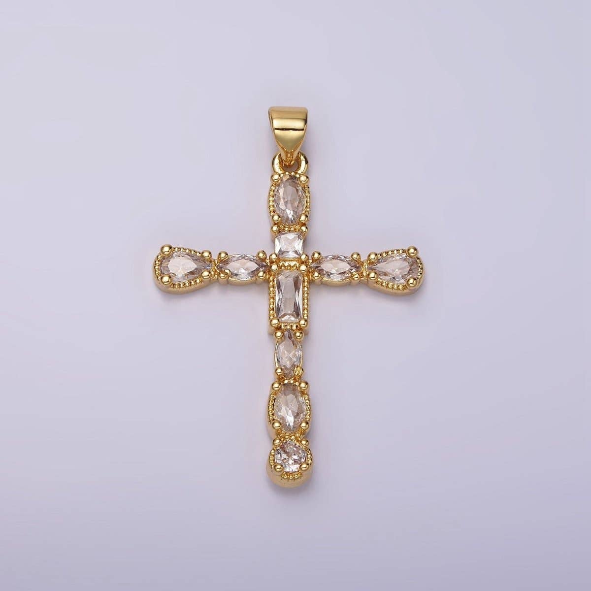 24K GF Latin Cross